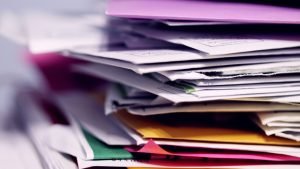 Transformation of a pile of paperwork